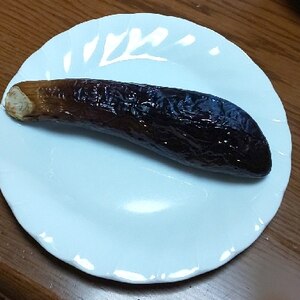 焼きナス✨✨しょうゆや麺つゆつけて